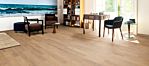 parquet laminado de Roble Bourbon de Egger Megafloor de la serie M3 en un ambiente de habitación.