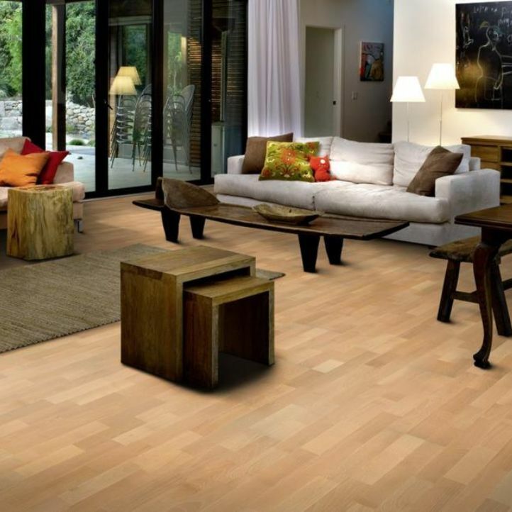 suelo multicapa de madera kahrs hellerup en un ambiente de habitación