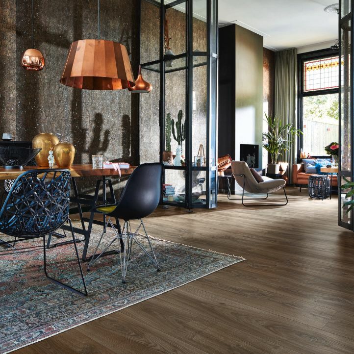 MEISTERDESIGN LAMINATE LL 250 Roble castillo oscuro 6842