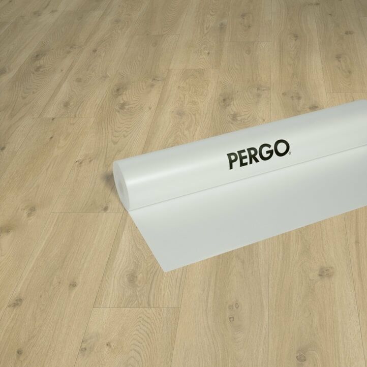 Subsuelo de la marca Pergo para suelos vinílicos de 1mm de grosor.