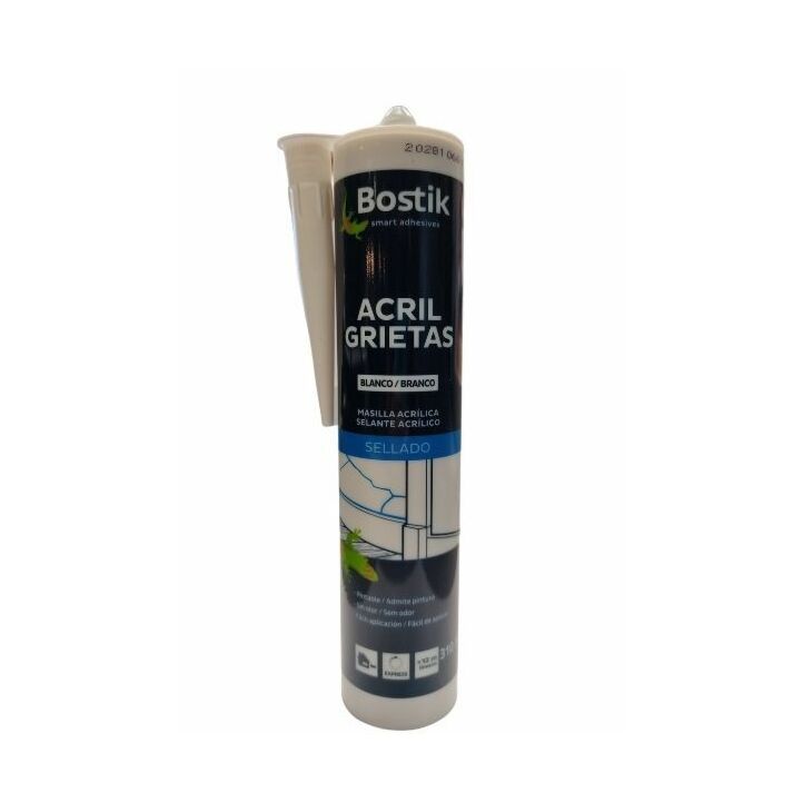 bote de masilla para rodapie de la marca bostik