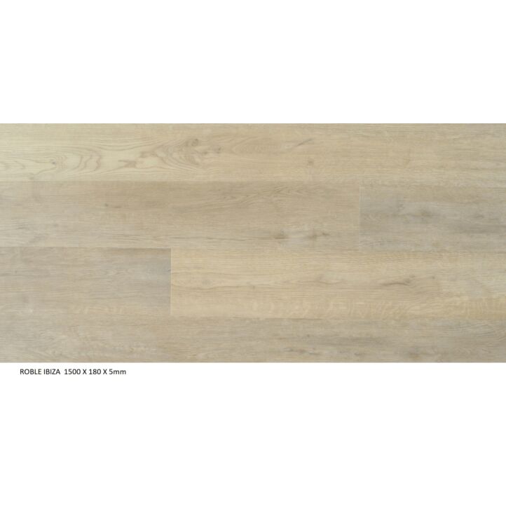 Suelo de vinilo de la marca Bdecora de la colección SPC click island IBIZA en ambiente detallado.