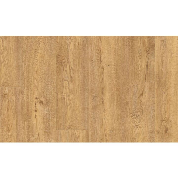 Suelo laminado roble vintage cepillado de la marca pergo de la serie living expression sensation resistente al agua superficialmente l0331-03376 en vista detalle.