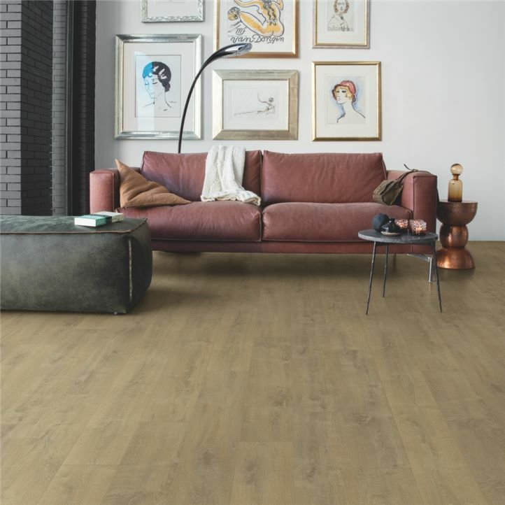 Suelos vinilos Quick Step Balance Click Roble Aterciopelado Arena BACL40159