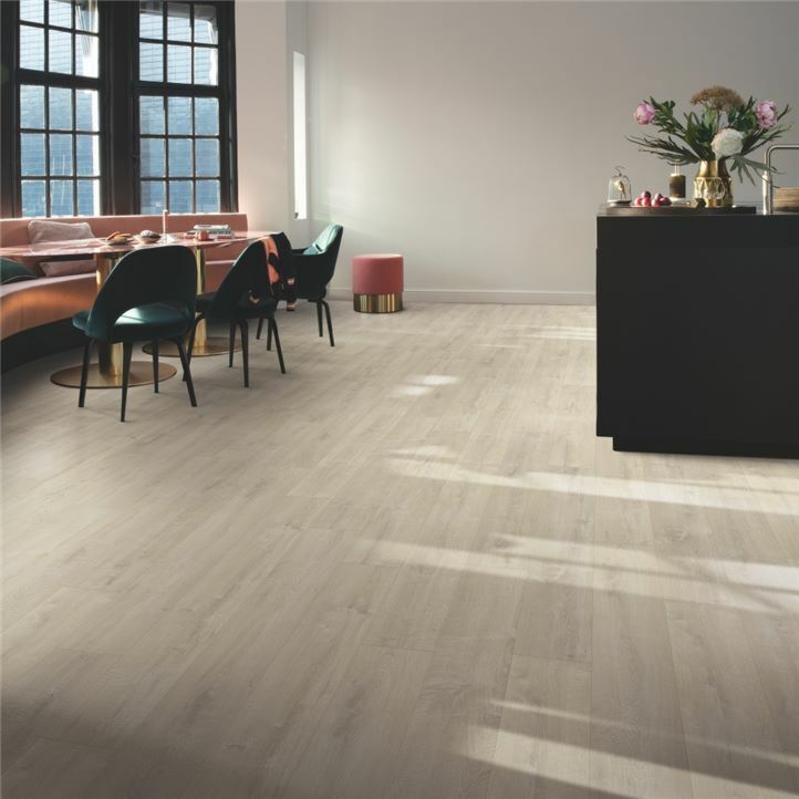 Suelos vinilos Quick Step Balance Click Roble aterciopelado beige BACL40158