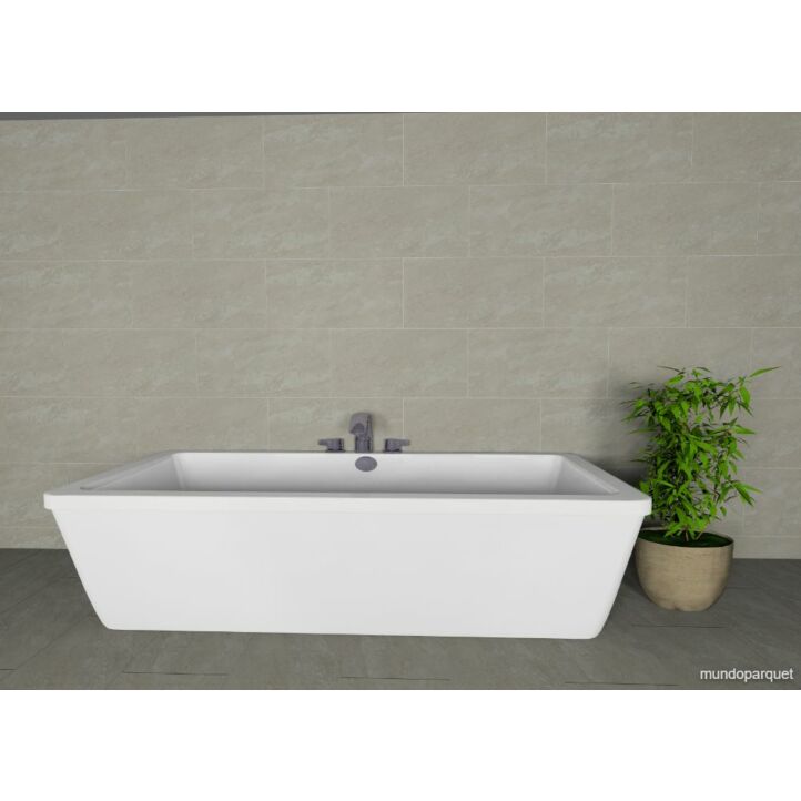 Revestimiento de Pared SPC modelo Venecia de la marca Tauro Walls instalado en un baño