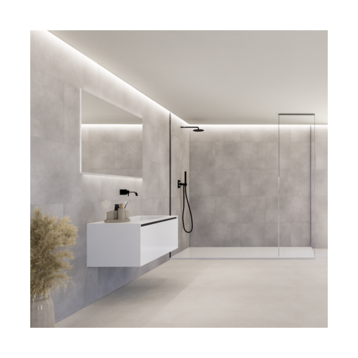 Revestimiento de Pared SPC modelo Atenas de la marca Tauro Walls instalado en un salón