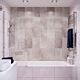 REVESTIMIENTO DE PARED DE PVC PIEDRA PASTELO GRIS 265 x 25 cm