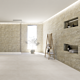 Revestimiento de Pared SPC modelo Florencia de la marca Tauro Walls instalado en un baño