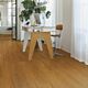 Suelo laminado de Quick-Step de la gama classic teca marron medio instalado en un despacho