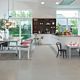 Parquet vinílico de la marca Pergo mineral moderno gris V3120-40142 de la serie optimum en un ambiente de cocina.