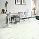 Suelos vinilos Quick Step Ambient Click Plus Mármol Carrara Blanco AMCL40136