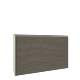Color detallado del rodapie de pvc finesse tokio de 70x10