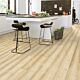 Parquet laminado de pino natural im 1860 de la marca quick-step de la serie impressive ultra en un ambiente de habitación.