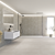 Revestimiento de Pared SPC modelo Venecia de la marca Tauro Walls instalado en un baño