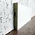 rodapie lacado blanco de 8x16 para oferta suelos laminados quick - step