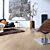Parquet laminado de roble barnizado gris claro de la marca quick-step de la serie eligna en un ambiente de habitación.