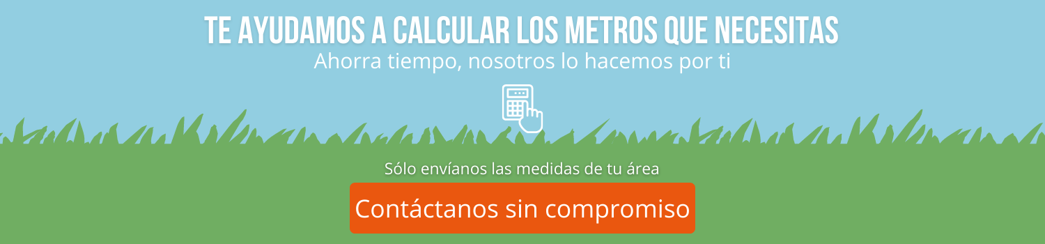 te ayudamos a calcular los metros de césped artificial que necesites 