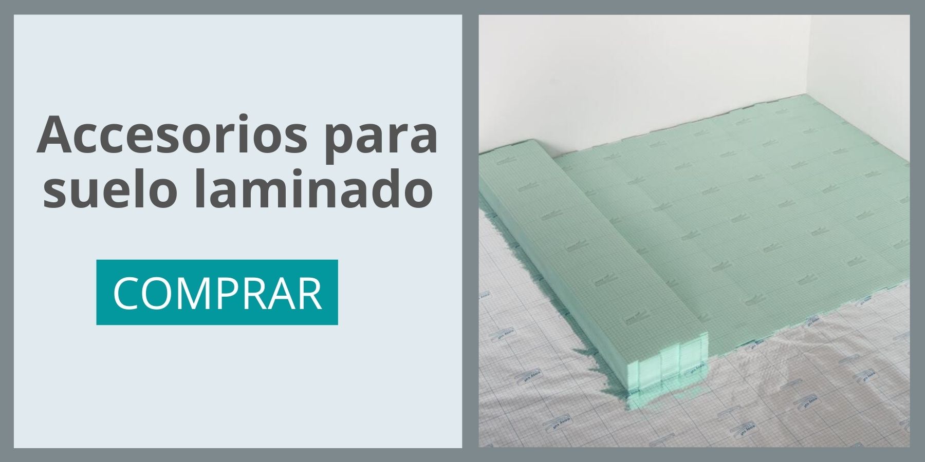 banner accesorios suelos laminados
