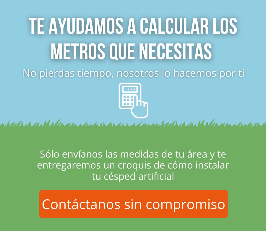 te ayudamos a calcular los metros de césped artificial que necesites 