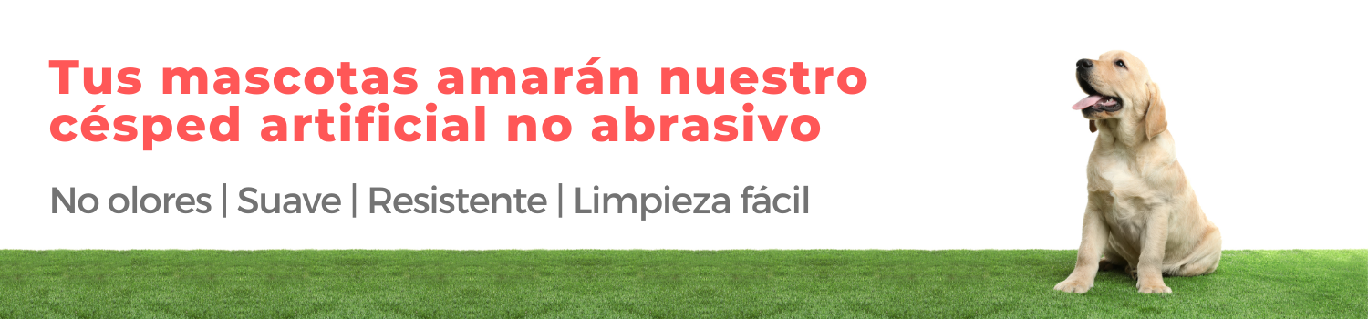 venta de césped artificial para perros de fácil limpieza