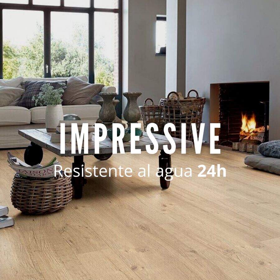 Suelos laminados Quick Step Impressive