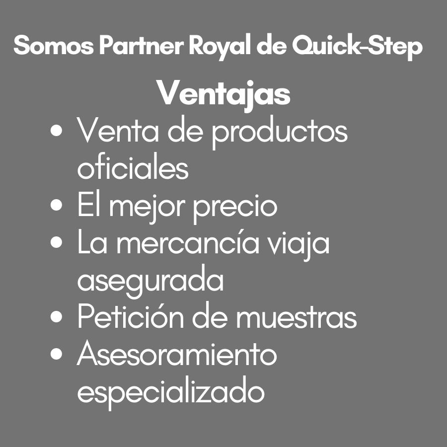 Compra suelos laminados Quick Step al mejor precio