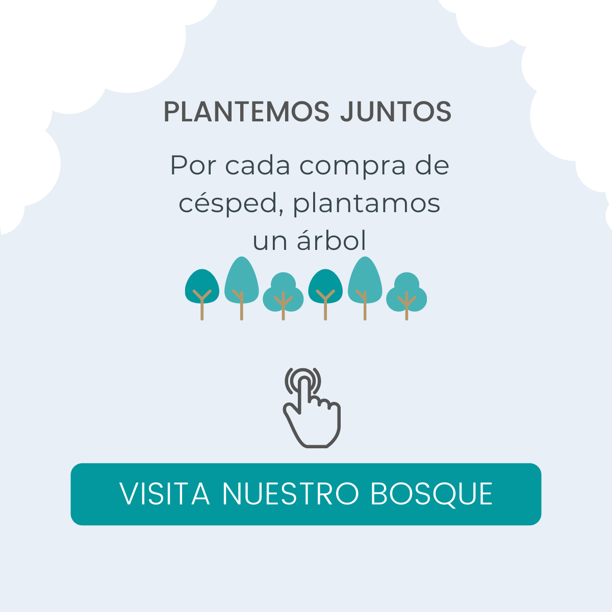 Por cada compra de césped artificial, plantamos un árbol