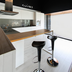 Suelo laminado gris